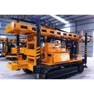 Telescopic Water Drilling Rig with 2.5m Mast Extension Drilling Diameter 200-500mm