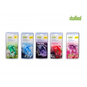 China Shamood  Dual Scents PVC Hanging  Air Freshener Mutiple  Aroma Scents 24g supplier