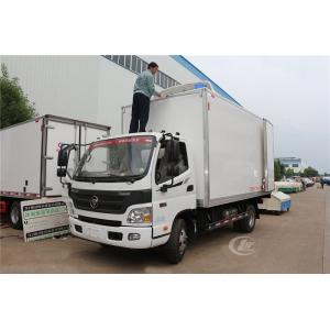 China Foton Frozen Delivery Truck Refrigerated Box Truck 3 Ton 4.1 Meters Customized Color supplier