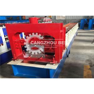 Glazed Roof Sheeting Metal Ridge Cap Roll Forming Machine Stable Performance