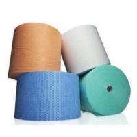 China Polyester Material Viscose Cleaning Cloth GRS Cotton Cloth Roll on sale