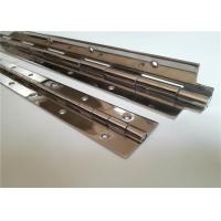 China Polished SS Continuous Piano Hinge for Subway Metro Channel Gate Toolbox on sale