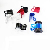 China UV Stable Motorcycle Brake Line Clips R Type U Type Oil Resistant on sale