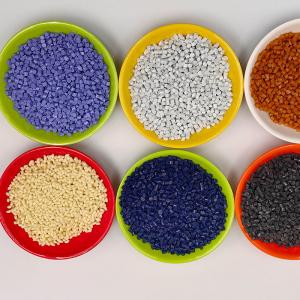 Customized TPU Granule Plastic Production Raw Materials For Shoes Phones Watches