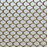 China OEM Stainless Steel Metal Coil Drapery Woven Wire Mesh Shower Curtain on sale