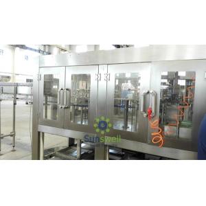 China Plastic Bottles piston Filling Machine / Production Line for coffee supplier
