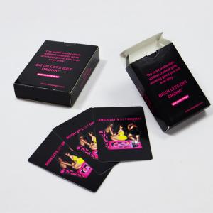 custom design cool drunk desires card game adult party card games do or dare wholesale premium girls night cards games