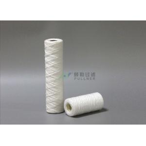 Cotton String Wound Filter Cartridges 5micron For RO Water Pre - Treatment