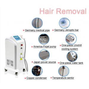 755nm / 808nm Laser Hair Removal Machine For Female 0-120J/CM2