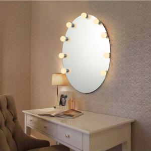 China Vanity Backlit LED Mirror Light Lamp Bulbs Whit Make Up For Hollywood usb led light(WH-MR-02) supplier