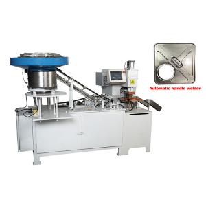 China Automatic 4L Lid Top Spot Welding Machine 40CPM Lid clip welding machine supplier