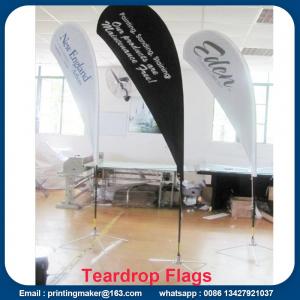 China Custom Teardrop Flag Signs for Business supplier