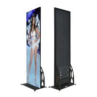 China LED Poster Board P2.5 Indoor Screen Floor Standing Kiosk Wifi 4G Control on sale