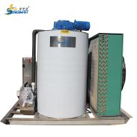 China Full Automatic 3ton Stainless Steel Flake Ice Machine Marine Flake Ice Machine For Bread Processing on sale