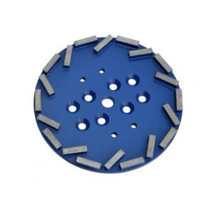 China Professional Diamond Grinding Disc 7 Big Diamond Grinding Wheel For Concrete Floor supplier