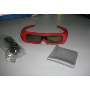 China Mini USB Universal Active Shutter 3D Glasses , Panasonic 3D TV Glasses supplier