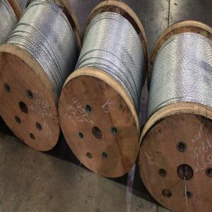China 1/4 EHS 5000 FT Reels Galvanized Steel Strand supplier
