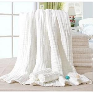 10 layer medical washable gauze bath towel baby blanket without fluorescent agent 110x115cm