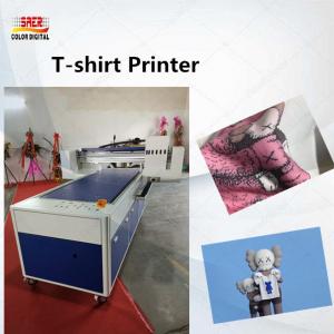 Digital Direct To Garment Printer / A3 Size Printer Flatbed Type High Efficiency