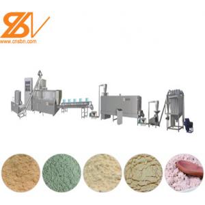 Full Automatic Baby Food Making Machine Twin Screw Baby Food Processing Equipment