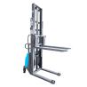 China Adjustable Semi Electric Pallet Stacker 5T Straddle light  Flexible wholesale