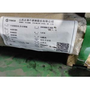 China EN 1.4116 DIN X50CrMoV15 Hot And Cold Rolled Stainless Steel Plate supplier