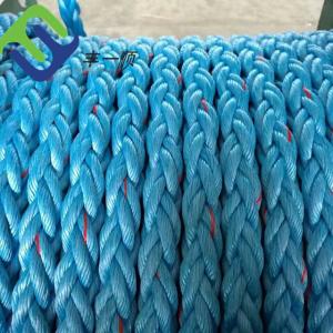 PP Multifilament 8 Strand Polypropylene Mooring Rope For Ships And Tugline