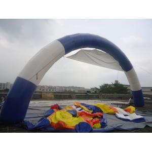 China Blue and White Color inflatable Arch for Sale / Inflatable Arch Rental supplier