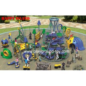 Happy Island New Design Adventure Playground Equipment For Children