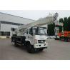 China 6 -8 Ton Hydraulic Truck Mounted Crane With 4 OutriggerTelescopic Boom 26M - 30M wholesale