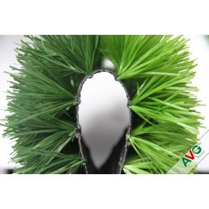 Heavy Traffic Resistance Light Green Soccer Field Grass / Football Synthetic Turf