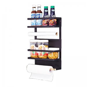 Side Wall Placement Frame Steel Hanging Rail Magnetic Suction Free From Punching For Refrigerator