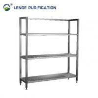 China 3 Layers Storage Rack Stainless Steel Furnishing For Pharmaceutical Factory on sale