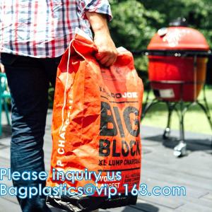 Charcoal Briquettes, BBQ Kraft Paper Charcoal Bag, Grill Packing Bag, Size 3kg 4kg 5kg 8kg 7kg 9kg 10kg 15kg