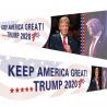 China Polyester Donald Trump 300*50cm Advertising Banner Flags wholesale