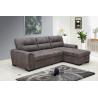 China Sectional Pull Out Folding Sofa Bed Multipurpose Breathable Light Gray wholesale