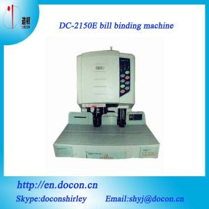 DC-2150E electric bill binding machine