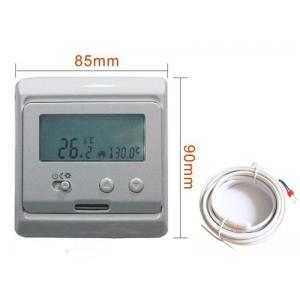 China Electronic Temperature Controller Smart Thermostat Underfloor Heating 230V 50Hz With NTC Sensor supplier