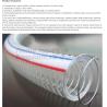 China Manguera Endecha-plana reforzada de fines generales de la descarga del agua del PVC, para el uso mientras que repercute los filtros y drena piscinas wholesale