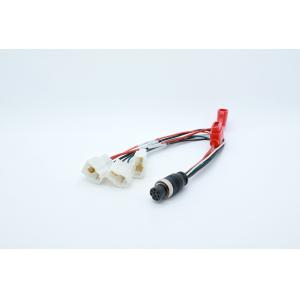China M16 9pin Aerial Female Head Black PCB Molded Wire Harness Signal Input Line supplier