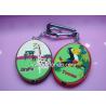 Creative promotional keychains with night light for hotel school hospital