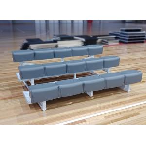 Anti Corrosion 3 Rows Portable Stadium Gym Modular Grandstands