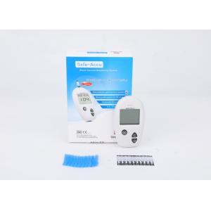 China English Version Blood Glucose Meter Kit with Tests Trips and Lancets 30-60% HCT Sugar Blood Glucometer supplier