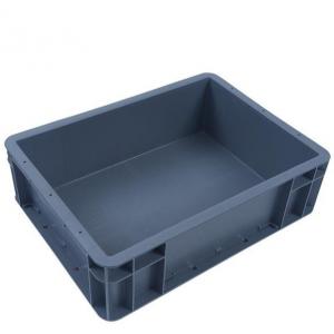 China 400X300X340mm Nestable Plastic Storage Box bin PE Moving Crate Stackable Foldable supplier