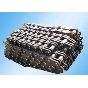 Steel Leaf Industrial Conveyor Chain Slat Type High Strength Bright Surface