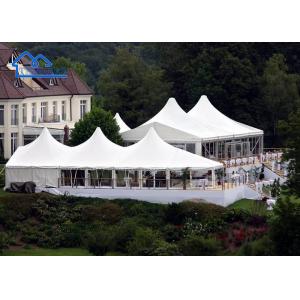 Fashionable Customized Outdoor Best Wedding Tents Wedding Event Anti Ultraviolet Snow Load 0.3KN/sqm