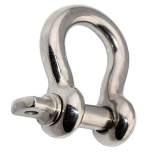 2 - 120 Tons Stainless Steel Rigging Hardware Large Bow Shackle SGS