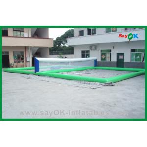 Funny Volleyball Court Inflatable Water Toys , Inflatable Pool Toys