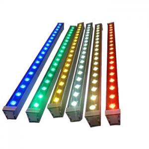 RGB 24W Exterior Wall Wash LED Lighting DMX 512 LED With RF Remote Controller