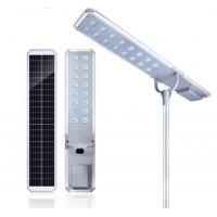 China Integrated 100w 1200w 150w Led Solar Street Light With Solar Panel Set on sale